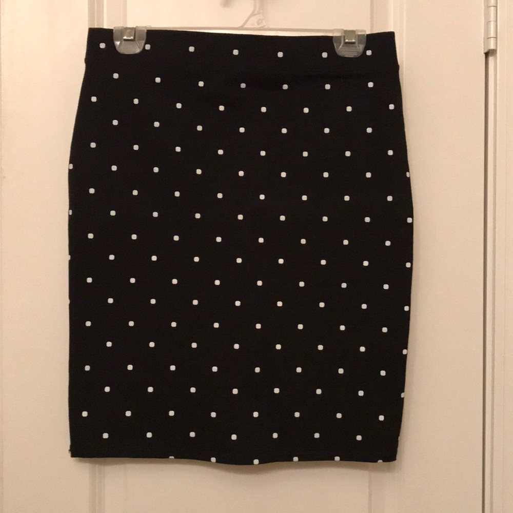 Old Navy Polka Dot Pencil Skirt